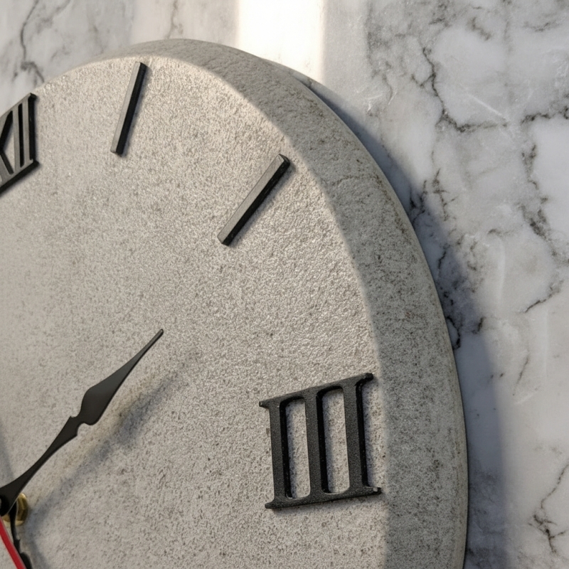 Orologio da parete Grigio Pietra - Fabris Solutions - Idee Regalo - Bottega del Friuli
