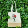 Shopper in Cotone "PAPAVERO - CONFENON" - Friul Gadget - Gadget friulani - Bottega del Friuli