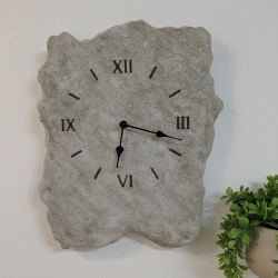 Orologio da parete Pietra Grigia Chiara - Fabris solutions