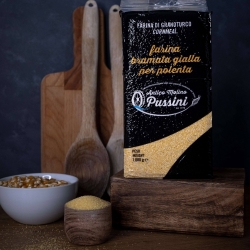 Farina Bramata Gialla - 2 kg - Molino Pussini