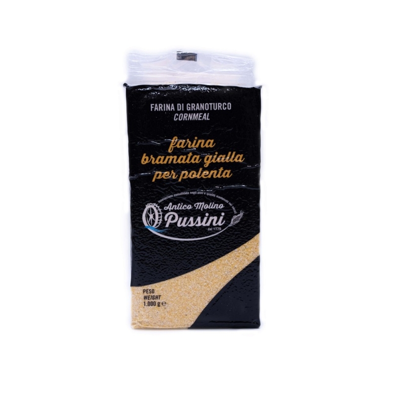 Farina Bramata Gialla - 2 kg - Molino Pussini - Farine e Cerali - Bottega del Friuli